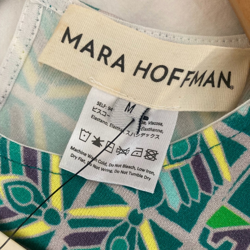 Mara Hoffman Multicolor Geometric Pattern Dress N… - image 12